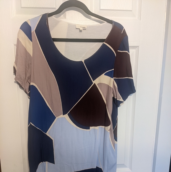 Aritzia Wilfred Free Color Block Shift Dress - Picture 2 of 4